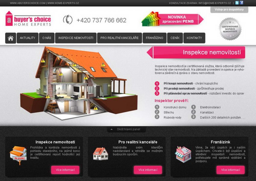 Home Experts - správa webových stránek, webdesign
